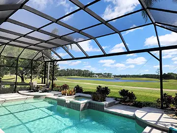 Mega view pool enclosure - Palm Coast